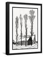 Winter, 1920-Julie de Graag-Framed Art Print