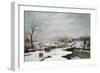 Winter Activity, 1847-Thomas Birch-Framed Giclee Print