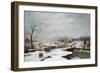 Winter Activity, 1847-Thomas Birch-Framed Giclee Print