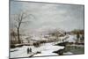 Winter Activity, 1847-Thomas Birch-Mounted Giclee Print