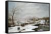 Winter Activity, 1847-Thomas Birch-Framed Stretched Canvas