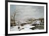 Winter Activity, 1847-Thomas Birch-Framed Giclee Print