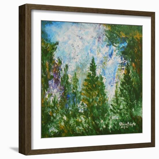 Winter Afternoon, 2015-Patricia Brintle-Framed Giclee Print