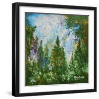 Winter Afternoon, 2015-Patricia Brintle-Framed Giclee Print