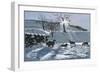 Winter Afternoon at Dentdale, 1991-John Cooke-Framed Giclee Print