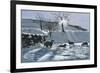 Winter Afternoon at Dentdale, 1991-John Cooke-Framed Giclee Print