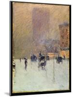 Winter Afternoon in New York, 1900-Childe Hassam-Mounted Giclee Print