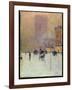 Winter Afternoon in New York, 1900-Childe Hassam-Framed Giclee Print