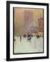 Winter Afternoon in New York, 1900-Childe Hassam-Framed Giclee Print