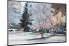 Winter Alive-Eduard Gurevich-Mounted Art Print