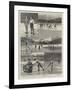 Winter Amusements in the Engadine, Switzerland, Skating-null-Framed Giclee Print