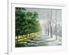 Winter And Summer, Contrast-balaikin2009-Framed Art Print