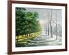 Winter And Summer, Contrast-balaikin2009-Framed Art Print