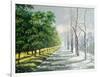 Winter And Summer, Contrast-balaikin2009-Framed Art Print