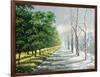 Winter And Summer, Contrast-balaikin2009-Framed Art Print