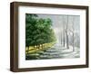 Winter And Summer, Contrast-balaikin2009-Framed Art Print