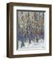 Winter Angels in the Aspen-Amy Dixon-Framed Giclee Print