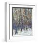 Winter Angels in the Aspen-Amy Dixon-Framed Giclee Print