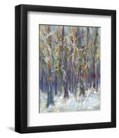 Winter Angels in the Aspen-Amy Dixon-Framed Art Print