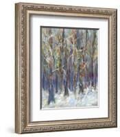 Winter Angels in the Aspen-Amy Dixon-Framed Art Print