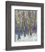 Winter Angels in the Aspen-Amy Dixon-Framed Art Print