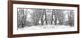 Winter Archway-Erin Clark-Framed Giclee Print