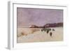 Winter at Loch Ard-Sir Alfred East-Framed Giclee Print