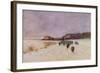 Winter at Loch Ard-Sir Alfred East-Framed Giclee Print