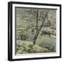 Winter at Montfoucault with Snow, 1875-Camille Pissarro-Framed Giclee Print