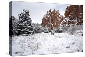Winter at the Garden of the Gods-bcoulter-Stretched Canvas