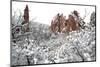 Winter at the Garden of the Gods-bcoulter-Mounted Photographic Print
