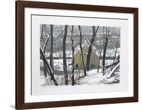 Winter at the Mill-Dennis Goldsborough-Framed Limited Edition