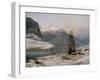 Winter at the Sognefjord-Johan Christian Clausen Dahl-Framed Giclee Print