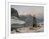 Winter at the Sognefjord-Johan Christian Clausen Dahl-Framed Giclee Print