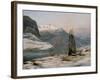 Winter at the Sognefjord-Johan Christian Clausen Dahl-Framed Giclee Print