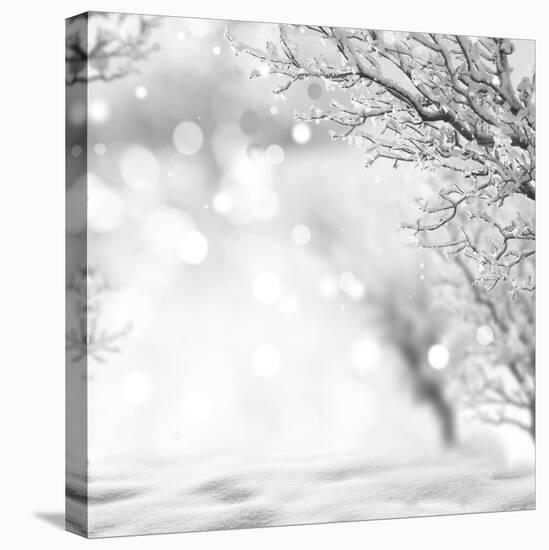 Winter Background-lilkar-Stretched Canvas