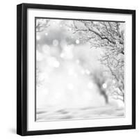 Winter Background-lilkar-Framed Photographic Print