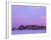 Winter Badlands Near Plentywood, Montana, USA-Chuck Haney-Framed Photographic Print