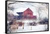 Winter Barn-Kelly Poynter-Framed Stretched Canvas