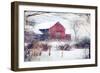 Winter Barn-Kelly Poynter-Framed Premium Giclee Print