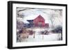 Winter Barn-Kelly Poynter-Framed Premium Giclee Print