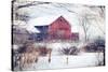 Winter Barn-Kelly Poynter-Stretched Canvas