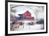 Winter Barn-Kelly Poynter-Framed Art Print