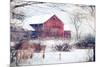 Winter Barn-Kelly Poynter-Mounted Art Print