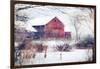 Winter Barn-Kelly Poynter-Framed Art Print