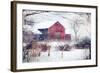 Winter Barn-Kelly Poynter-Framed Art Print