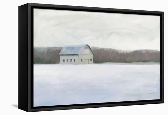 Winter Barn-James Wiens-Framed Stretched Canvas