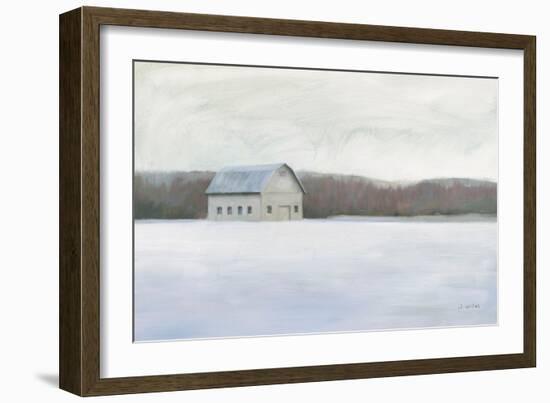 Winter Barn-James Wiens-Framed Art Print