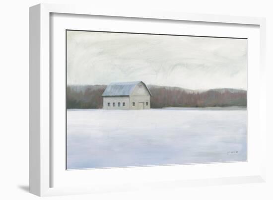 Winter Barn-James Wiens-Framed Art Print