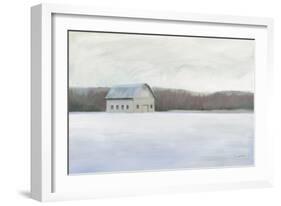 Winter Barn-James Wiens-Framed Art Print